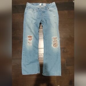 Lucky Brand Light Blue Washed Denim Jeans